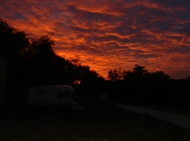 Sunset at Farm